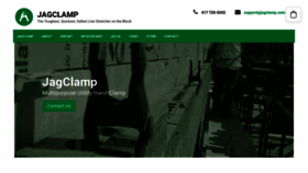 What Jagclamp.com website looked like in 2019 (4 years ago)