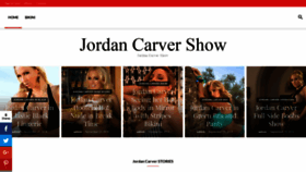 What Jordancarvershow.com website looked like in 2019 (4 years ago)