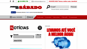 What Jornaldosabado.com.br website looked like in 2019 (4 years ago)