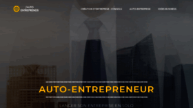 What Jauto-entreprends.fr website looked like in 2019 (4 years ago)