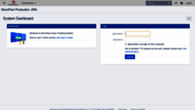 What Jira.micropact.com website looked like in 2019 (4 years ago)