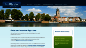 What Janplezier.nl website looked like in 2019 (4 years ago)