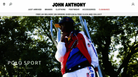 What John-anthony.com website looked like in 2019 (4 years ago)