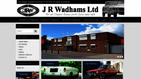 What Jrwadhams.co.uk website looked like in 2019 (4 years ago)