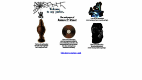 What Jamesriser.com website looked like in 2019 (4 years ago)