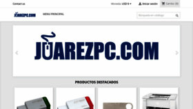 What Juarezpcparts.com website looked like in 2019 (4 years ago)