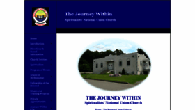 What Journeywithin.org website looked like in 2019 (4 years ago)