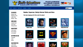 What Jimis.com website looked like in 2019 (4 years ago)
