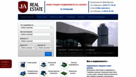 What Ja-realestate.ru website looked like in 2019 (4 years ago)