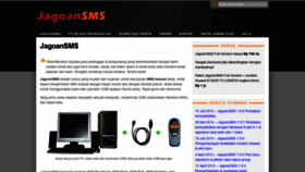 What Jagoansms.com website looked like in 2019 (4 years ago)