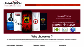 What Jimahtech.com website looked like in 2019 (4 years ago)