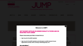 What Jump.eu.com website looked like in 2019 (4 years ago)