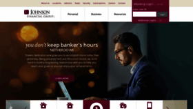 What Johnsonbank.com website looked like in 2019 (4 years ago)