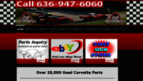 What Justcorvettes.net website looked like in 2019 (4 years ago)