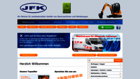 What Jfk-verleih.de website looked like in 2019 (4 years ago)