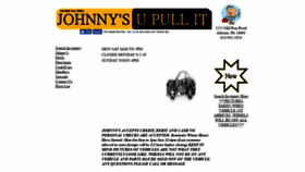 What Johnnysupullit.com website looked like in 2019 (4 years ago)