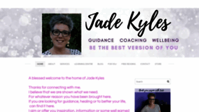 What Jadekyles.com website looked like in 2019 (4 years ago)