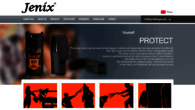 What Jenixpepperspray.com website looked like in 2019 (4 years ago)