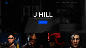 What Jhill.xyz website looked like in 2019 (4 years ago)