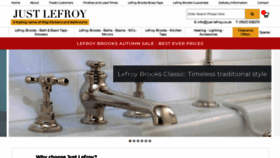 What Just-lefroy.co.uk website looked like in 2019 (4 years ago)