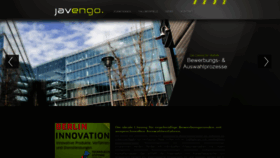 What Javengo.com website looked like in 2019 (4 years ago)
