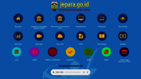 What Jepara.go.id website looked like in 2019 (4 years ago)