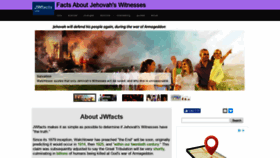 What Jwfacts.com website looked like in 2019 (4 years ago)