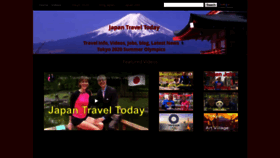 What Japantraveltoday.com website looked like in 2019 (4 years ago)