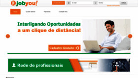 What Jobyou.com.br website looked like in 2019 (4 years ago)