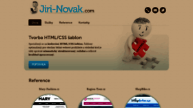 What Jiri-novak.com website looked like in 2019 (4 years ago)
