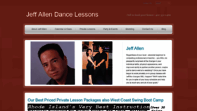 What Jeffallendance.com website looked like in 2019 (4 years ago)
