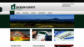 What Jacksoncounty.org website looked like in 2019 (4 years ago)