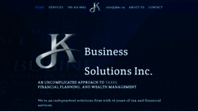 What Jkbusiness-solutions.com website looked like in 2019 (4 years ago)