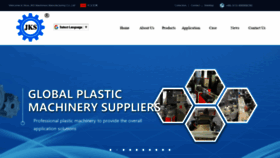 What Jks-plasticmachinery.com website looked like in 2019 (4 years ago)