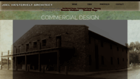What Joelwesterveltarchitect.com website looked like in 2019 (4 years ago)