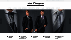 What Josezaragoza.com website looked like in 2019 (4 years ago)