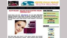 What Jelita-reload.com website looked like in 2019 (4 years ago)