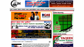 What Jaffnamuslim.com website looked like in 2019 (4 years ago)
