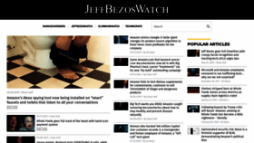 What Jeffbezoswatch.com website looked like in 2019 (5 years ago)