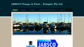 What Jabsco.com.au website looked like in 2019 (4 years ago)