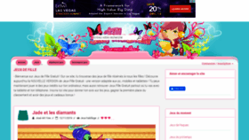 What Jeux-fille-gratuit.com website looked like in 2019 (4 years ago)