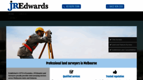 What Jredwardslandsurveyors.com.au website looked like in 2019 (4 years ago)