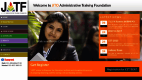 What Jatfadmission.org website looked like in 2019 (4 years ago)