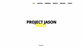 What Jasonhsu.net website looked like in 2019 (4 years ago)