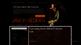 What Jason-aldean-concerts.com website looked like in 2019 (4 years ago)