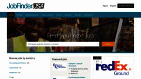 What Jobfinderusa.com website looked like in 2019 (4 years ago)