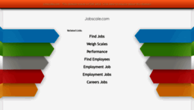 What Jobscale.com website looked like in 2019 (4 years ago)
