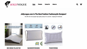 What Jollyvogue.com website looked like in 2019 (4 years ago)