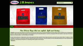 What Jbimpex.com website looked like in 2019 (4 years ago)