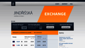 What Jindrisska-exchange.cz website looked like in 2019 (4 years ago)